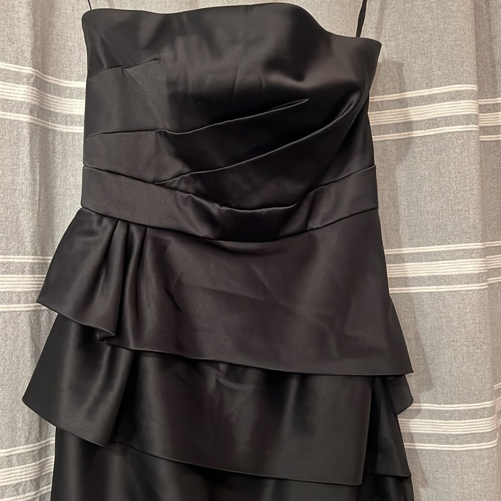 Vintage White House Black Market | Black Cocktail Dress | Size 6 - Picture 2 of 5